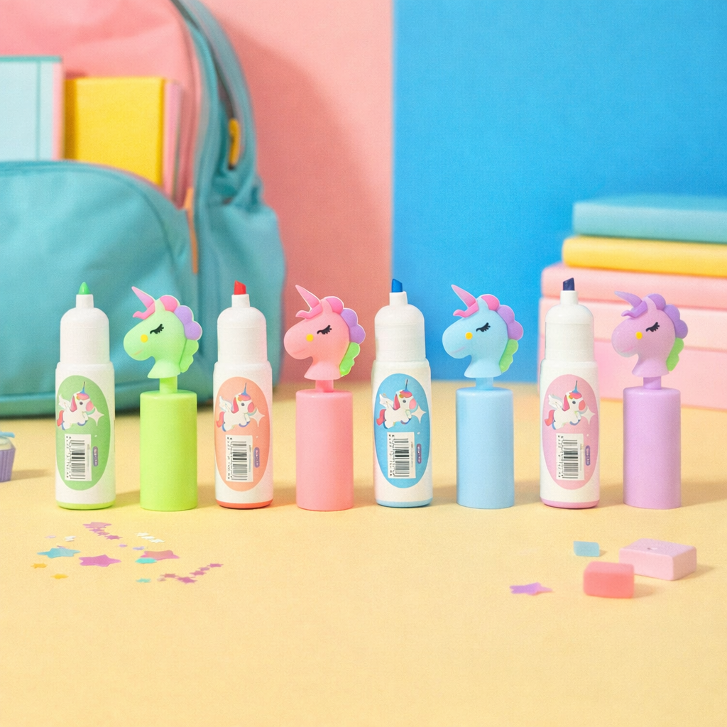 Kiwoo Magical Unicorn Highlighters 🦄