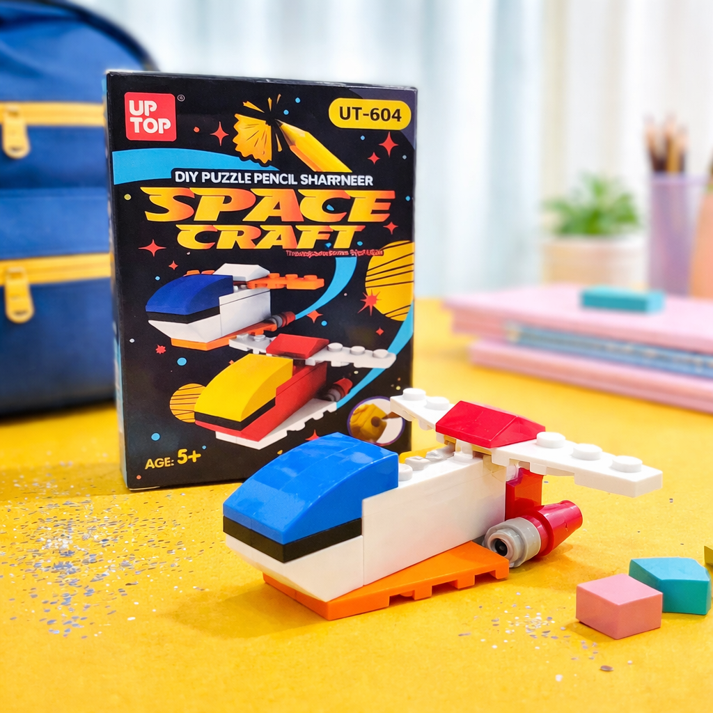 Kiwoo Build & Play Spacecraft Sharpener 🚀