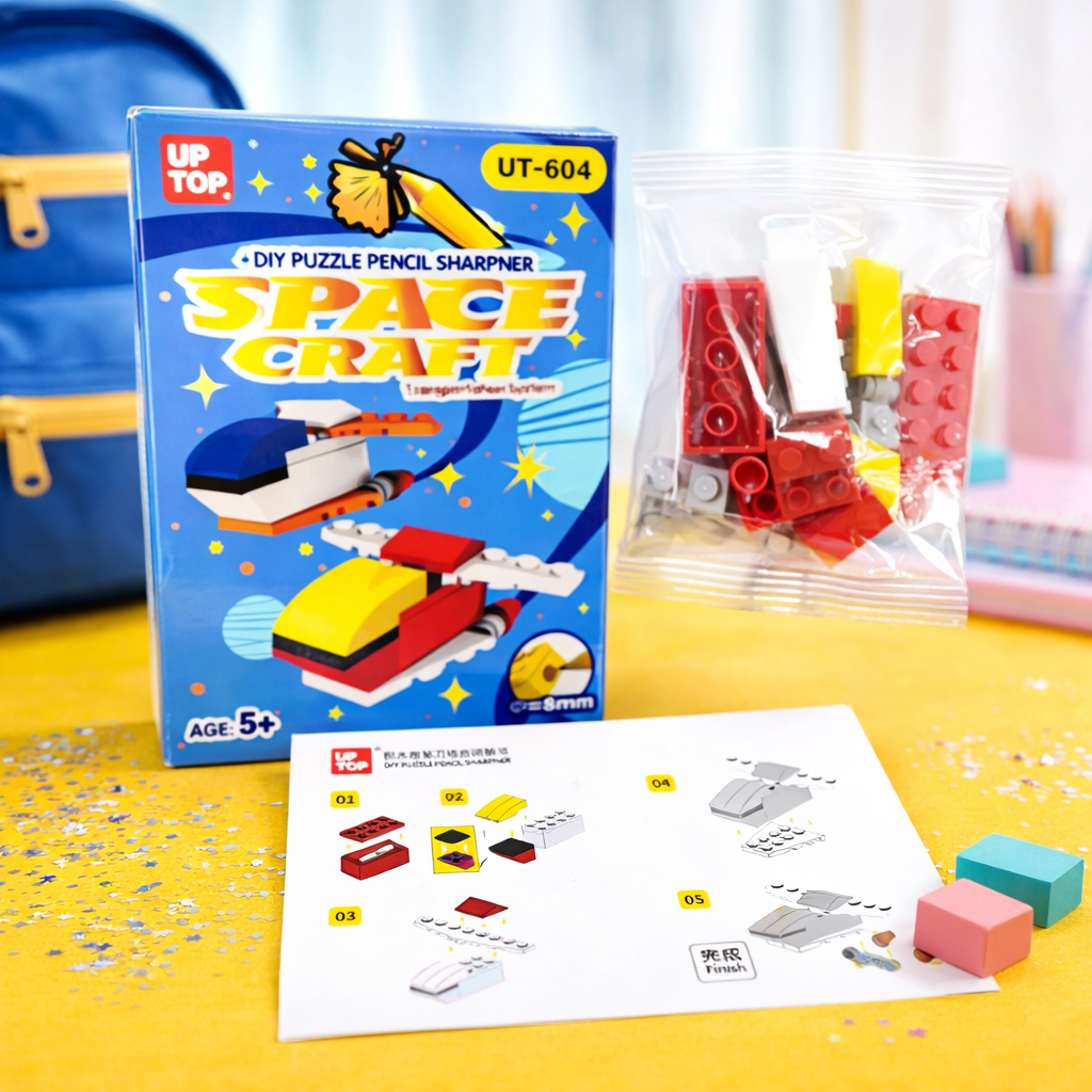 Kiwoo Build & Play Spacecraft Sharpener 🚀