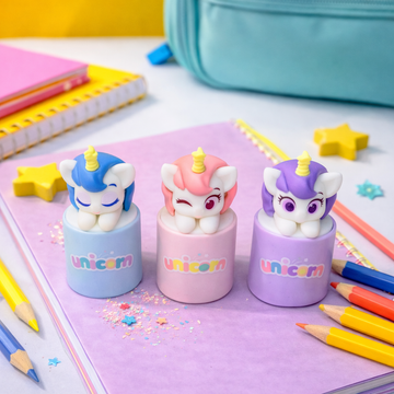 Kiwoo Unicorn Dream Eraser Sharpener 🦄💫