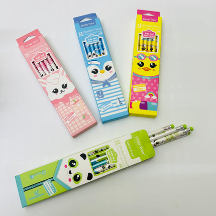 Kiwoo FunStick Pencils 🐼🐧🐰 ✏️